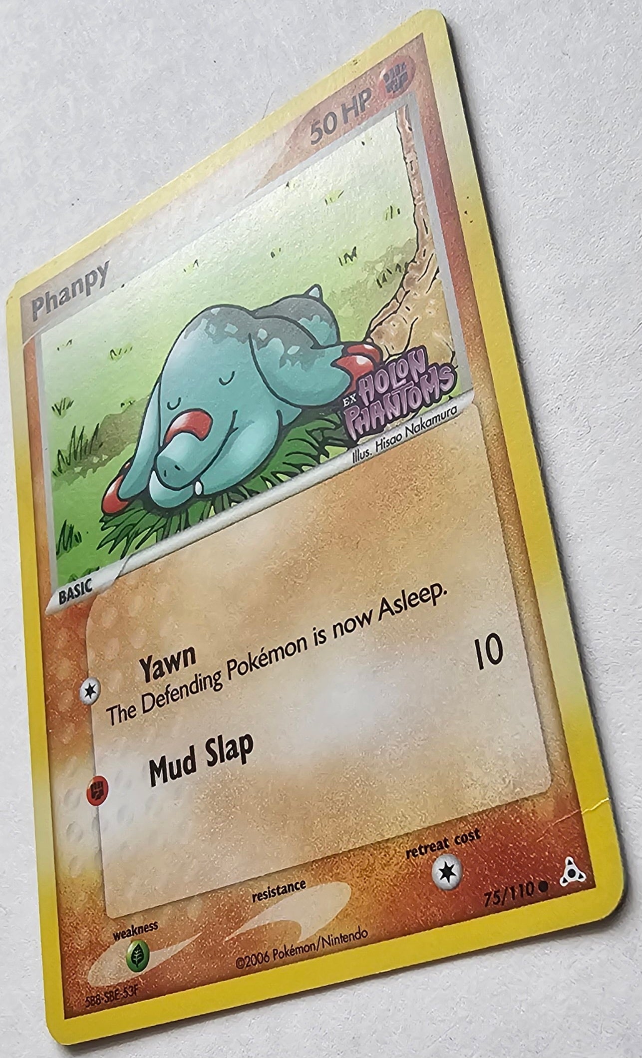 Phanpy | 75/110 | Holon Phantoms Stamped Holo