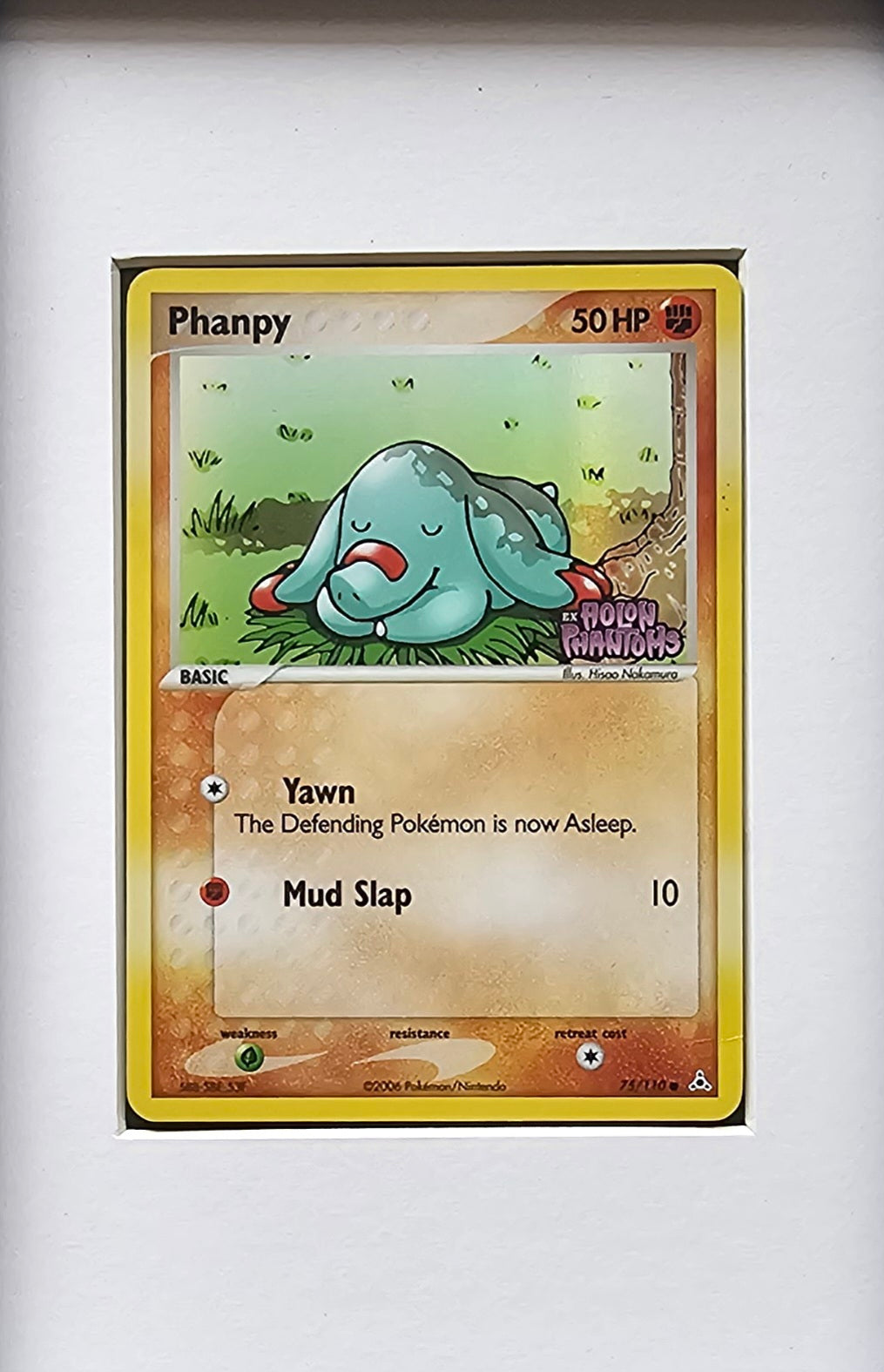 Phanpy | 75/110 | Holon Phantoms Stamped Holo