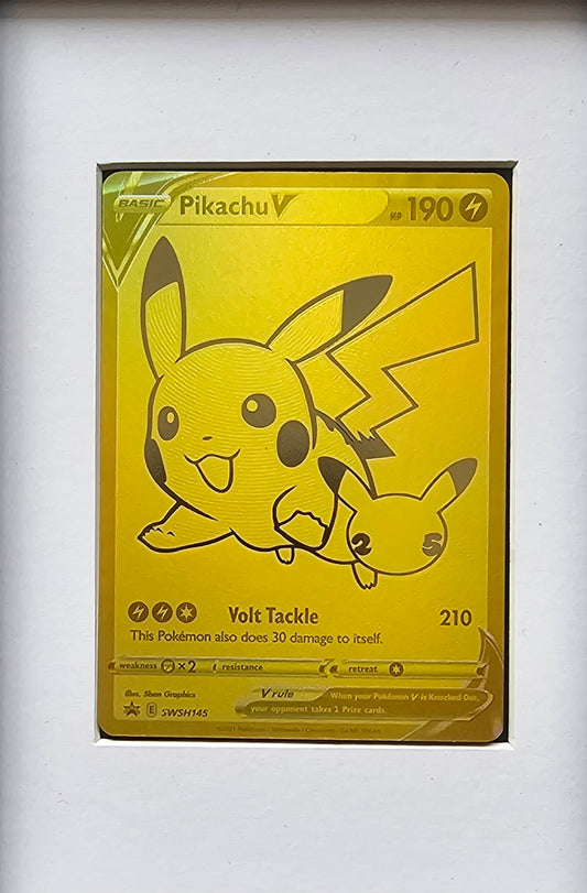 Pikachu V | SWSH145 | Celebrations UPC Full Art Promo