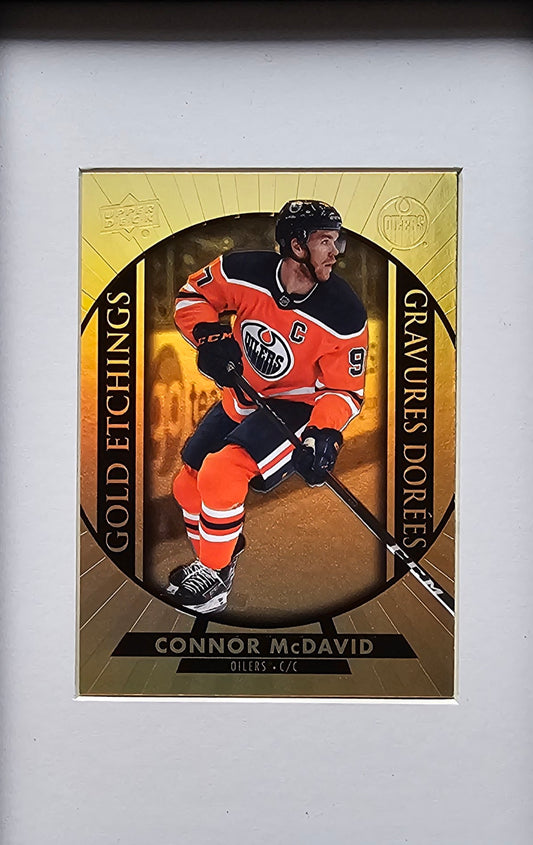 Connor McDavid | G-1 | Gold Etchings